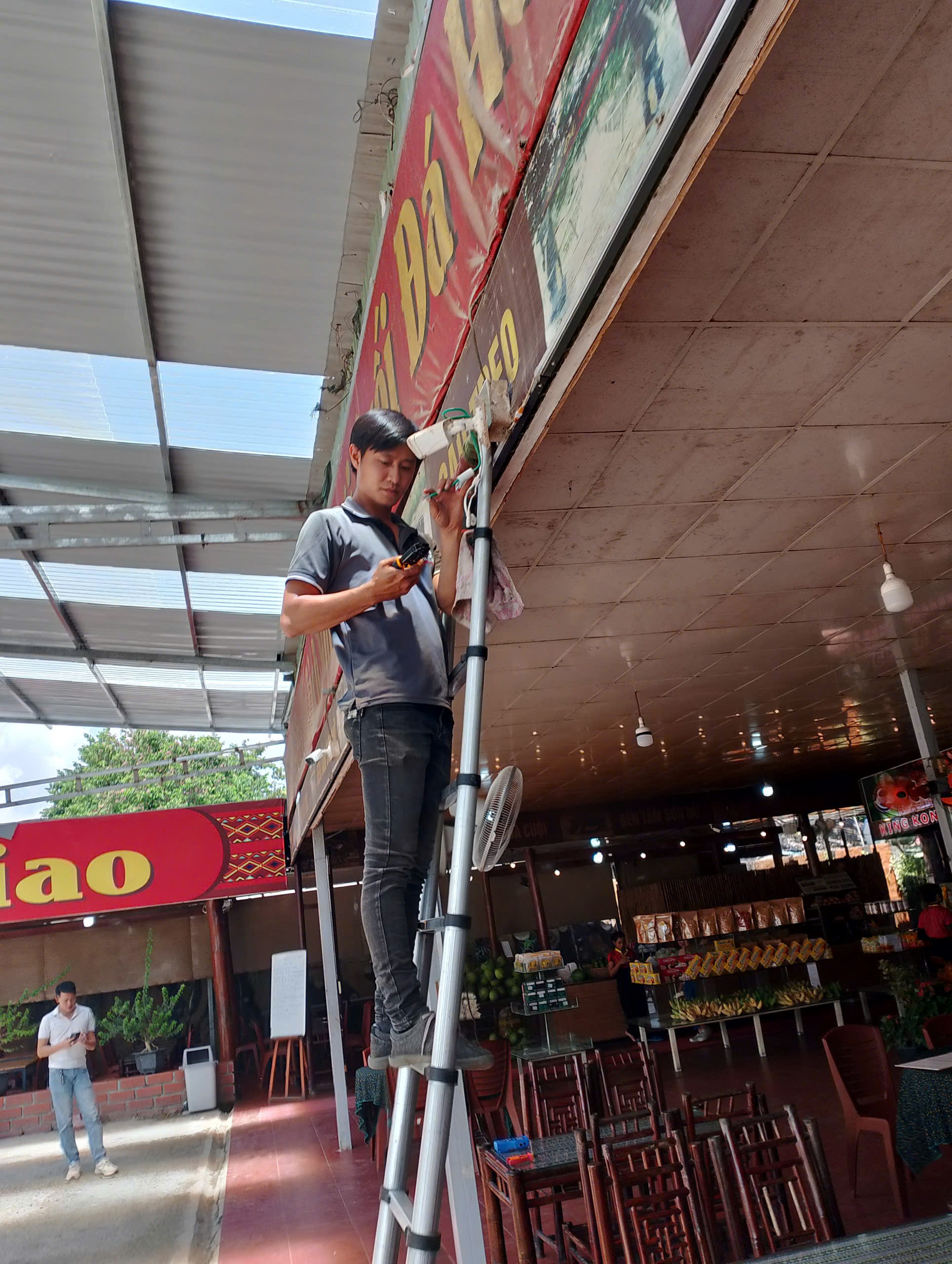 DỰ ÁN LẮP ĐẶT CAMERA & ĐI LẠI HỆ THỐNG ĐƯỜNG DÂY CŨ TẠI "HÒN GIAO" – NHA TRANG